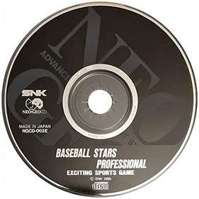 Baseball Stars Professional - Disc Image