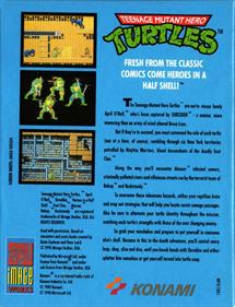 Teenage Mutant Hero Turtles - Box - Back Image