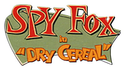 Spy Fox in Dry Cereal - Clear Logo Image