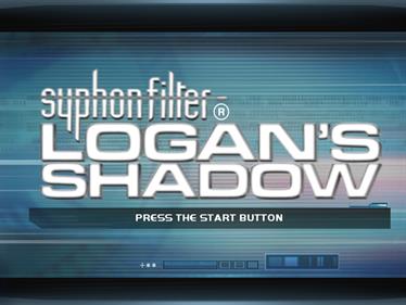 Syphon Filter: Logan's Shadow - Screenshot - Game Title Image