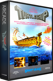Turtle Ship - Box - 3D Image