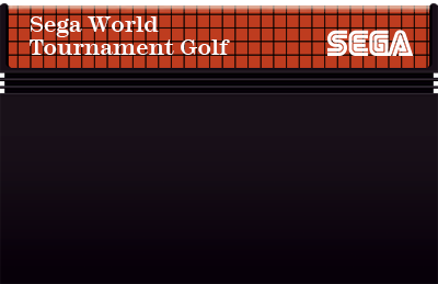 Sega World Tournament Golf - Cart - Front Image