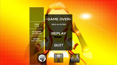 Akihabara: Feel the Rhythm - Screenshot - Game Over