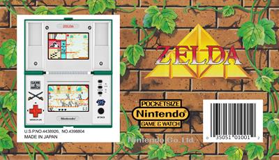 Zelda - Box - Back - Reconstructed Image