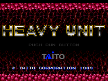 Heavy Unit - Screenshot - Game Title Image