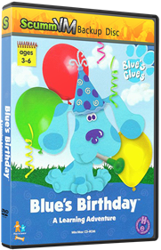 Blue's Birthday Adventure - Box - 3D Image