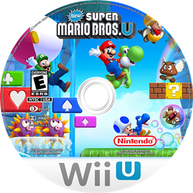 New Super Mario Bros. U - Fanart - Disc