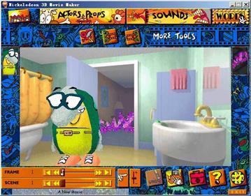 Nickelodeon 3D Movie Maker - Screenshot - Gameplay Image