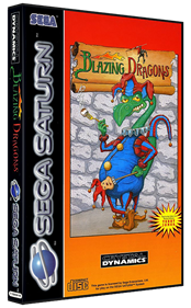Blazing Dragons - Box - 3D Image