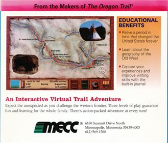 Oregon Trail II - Box - Back Image