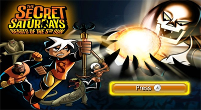 The Secret Saturdays: Beasts of the 5th Sun - Screenshot - Game Title Image