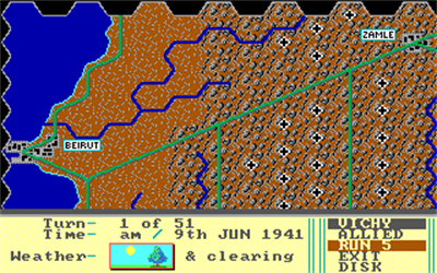 Rommel: Battles for North Africa - Screenshot - Gameplay Image