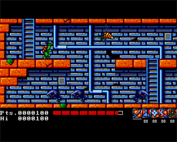 Teenage Mutant Hero Turtles [Mirrorsoft] - Screenshot - Gameplay Image