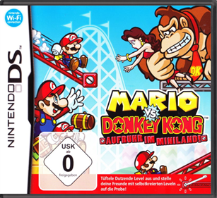 Mario vs. Donkey Kong: Mini-Land Mayhem! - Box - Front - Reconstructed Image