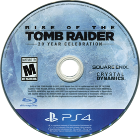 Rise of the Tomb Raider: 20 Year Celebration - Disc Image