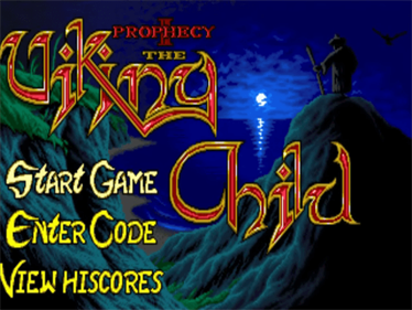 Prophecy I: The Viking Child - Screenshot - Game Select Image