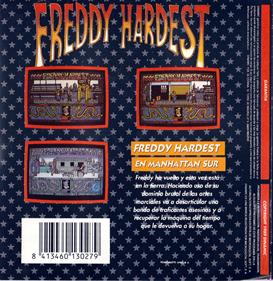 Freddy Hardest in South Manhattan - Box - Back Image