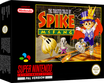 The Twisted Tales of Spike McFang - Box - 3D Image