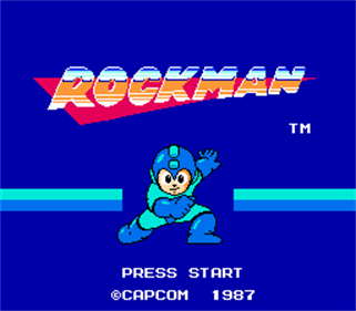 Mega Man - Screenshot - Game Title Image