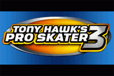 Tony Hawk's Pro Skater 3 - Screenshot - Game Title Image