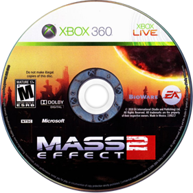Mass Effect 2 - Disc Image