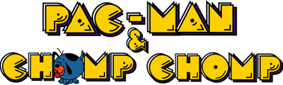 Pac-Man & Chomp Chomp - Clear Logo Image
