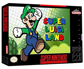 Super Luigi Land - Box - 3D Image