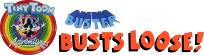 Tiny Toon Adventures: Buster Busts Loose! - Clear Logo Image