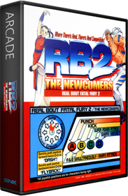Real Bout Fatal Fury 2: The Newcomers - Box - 3D Image