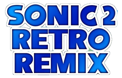 Sonic 2 Retro Remix - Clear Logo Image