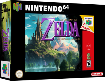 The Legend of Zelda: The Sealed Palace - Box - 3D Image