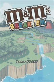 M&M's Break 'Em - Screenshot - Game Title Image