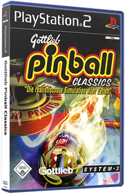 Gottlieb Pinball Classics - Box - 3D Image