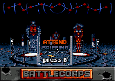 Battlecorps - Screenshot - Game Select Image