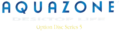 Aquazone: Desktop Life Option Disc Series 5: False Rummy-Nose - Clear Logo Image