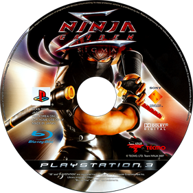 Ninja Gaiden Sigma - Disc Image