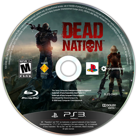 Dead Nation - Fanart - Disc Image