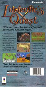 Lucienne's Quest - Box - Back Image