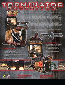 Terminator Salvation Arcade - Advertisement Flyer - Front Image