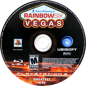 Tom Clancy's Rainbow Six: Vegas - Disc Image