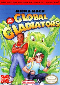 Mick & Mack as the Global Gladiators - Fanart - Box - Front Image