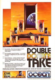 Double Take - Advertisement Flyer - Front Image