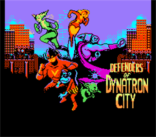 Defenders of Dynatron City - Screenshot - Game Title Image