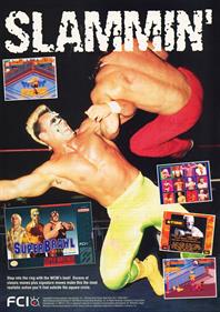 WCW SuperBrawl Wrestling - Advertisement Flyer - Front Image