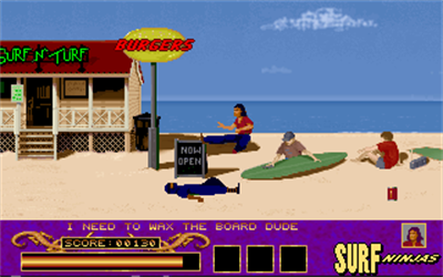 Surf Ninjas - Screenshot - Gameplay Image