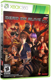 Dead or Alive 5 - Box - 3D Image