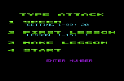 Type Attack - Screenshot - Game Select Image