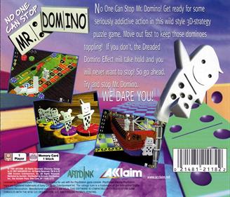 No One Can Stop Mr. Domino - Box - Back Image