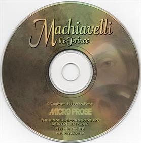 Machiavelli the Prince - Disc Image