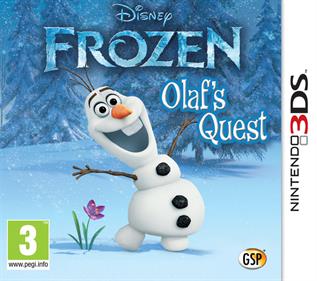 Disney Frozen: Olaf's Quest - Box - Front Image